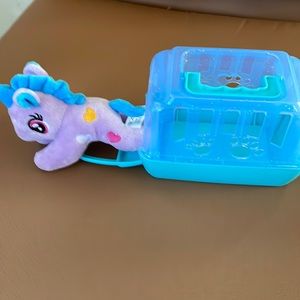 SOFT UNICORN PLUSH Size 41/2 INCHES WIDE and 2 INCHES TALL